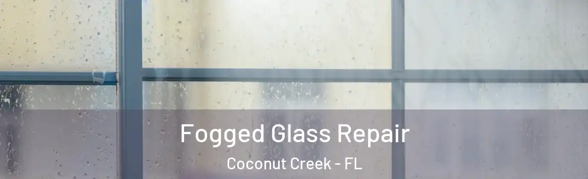 Fogged Glass Repair Coconut Creek - FL