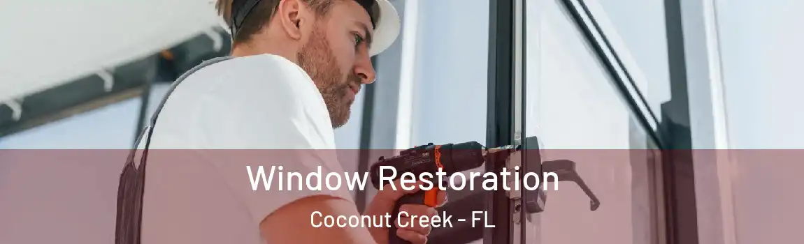 Window Restoration Coconut Creek - FL